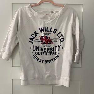 Jack wills lightweight sweatshirt